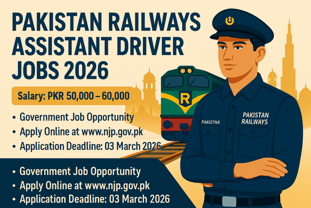 Pakistan Railways Jobs 2026