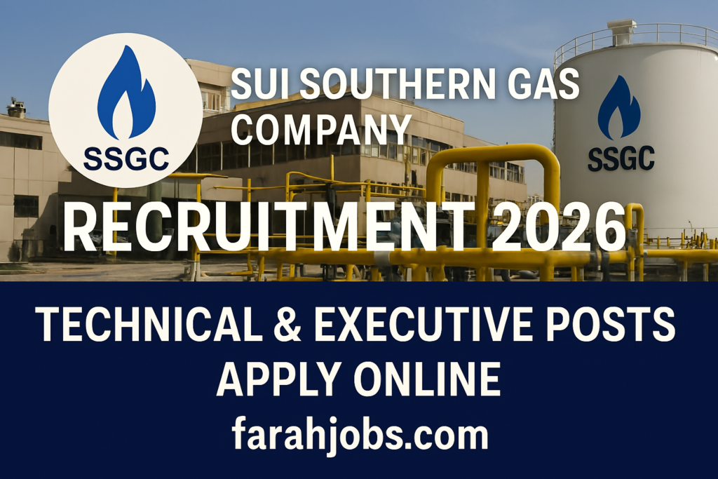 (SSGC) Jobs 2026 – Apply Online