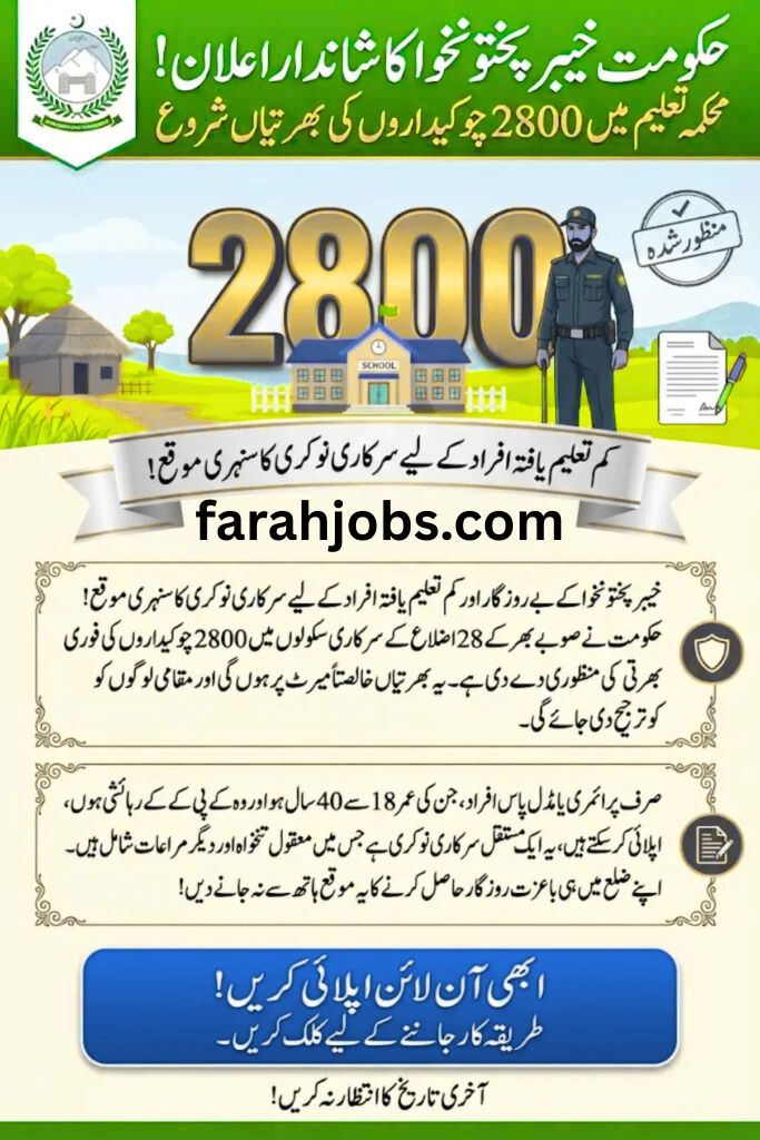 KP Government Schools Jobs 2026