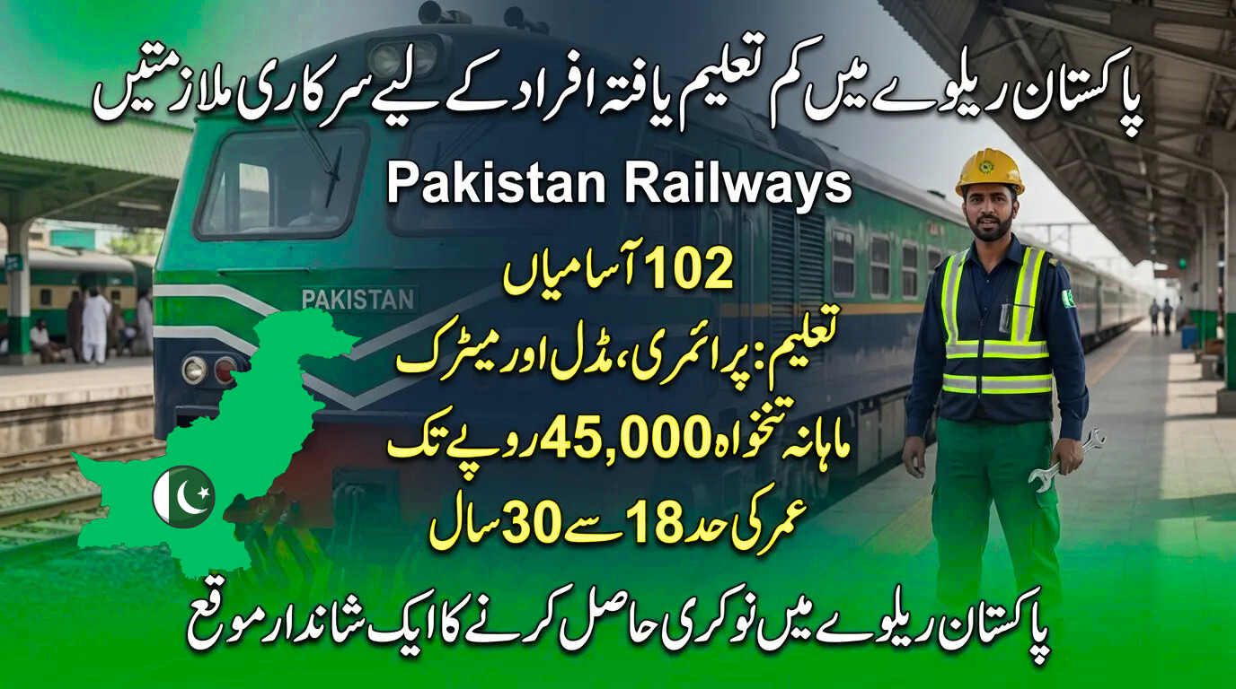 Pakistan Railways Jobs 2026